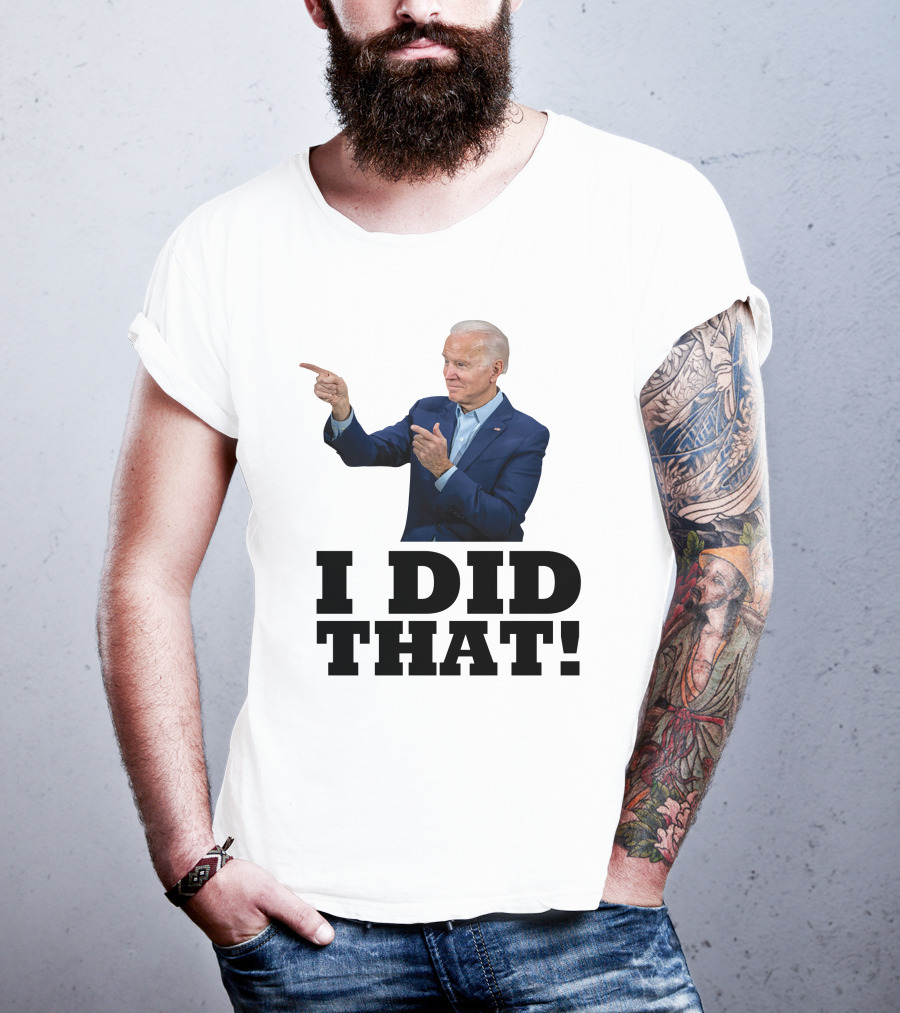 I Did That Jb Pointing Gesture T-Shirt