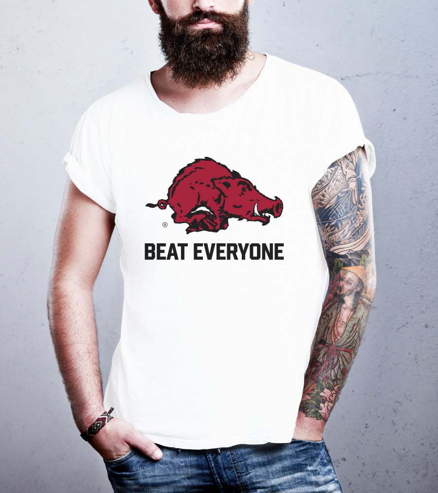 Beat Everyone Razorback Football T-Shirt