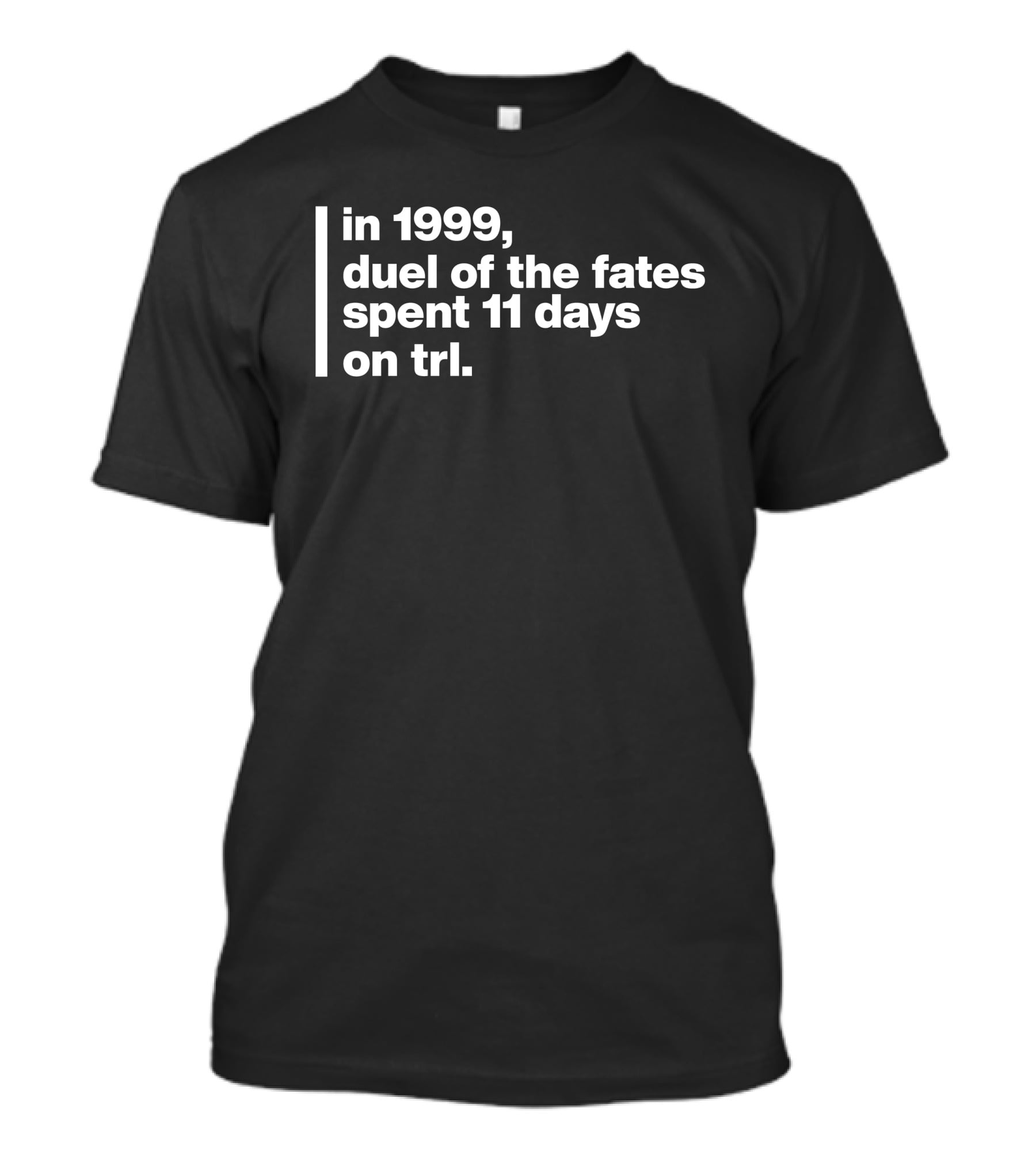 In 1999 Duel Of The Fates Spent 11 Days On TRL - Star Wars Soundtrack Impact On MTV's Total Request Live T-Shirt