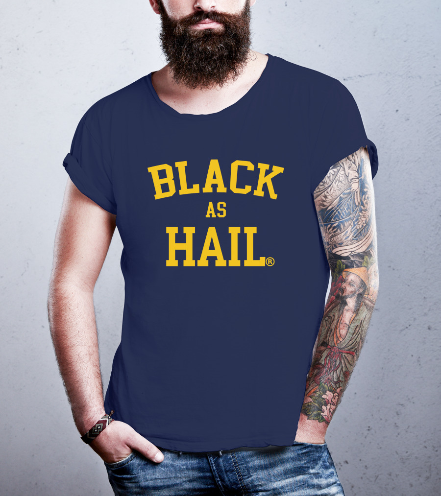 Jalen Rose Black As Hail Zach Shaw Sports T-Shirt