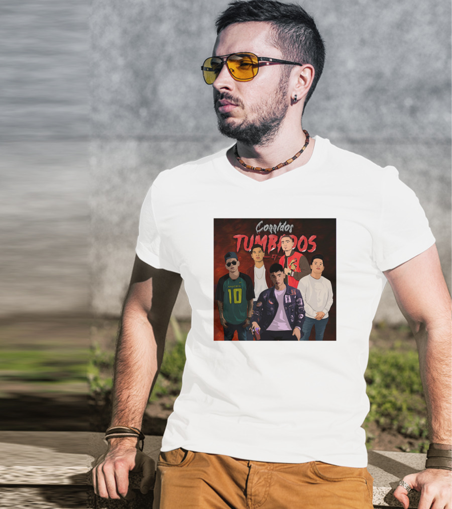 Corridos Tumbados Natanael Cano Malphite Details T-Shirt