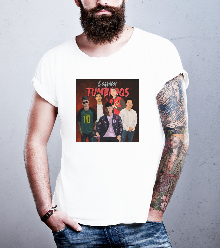 Corridos Tumbados Natanael Cano Malphite Details T-Shirt