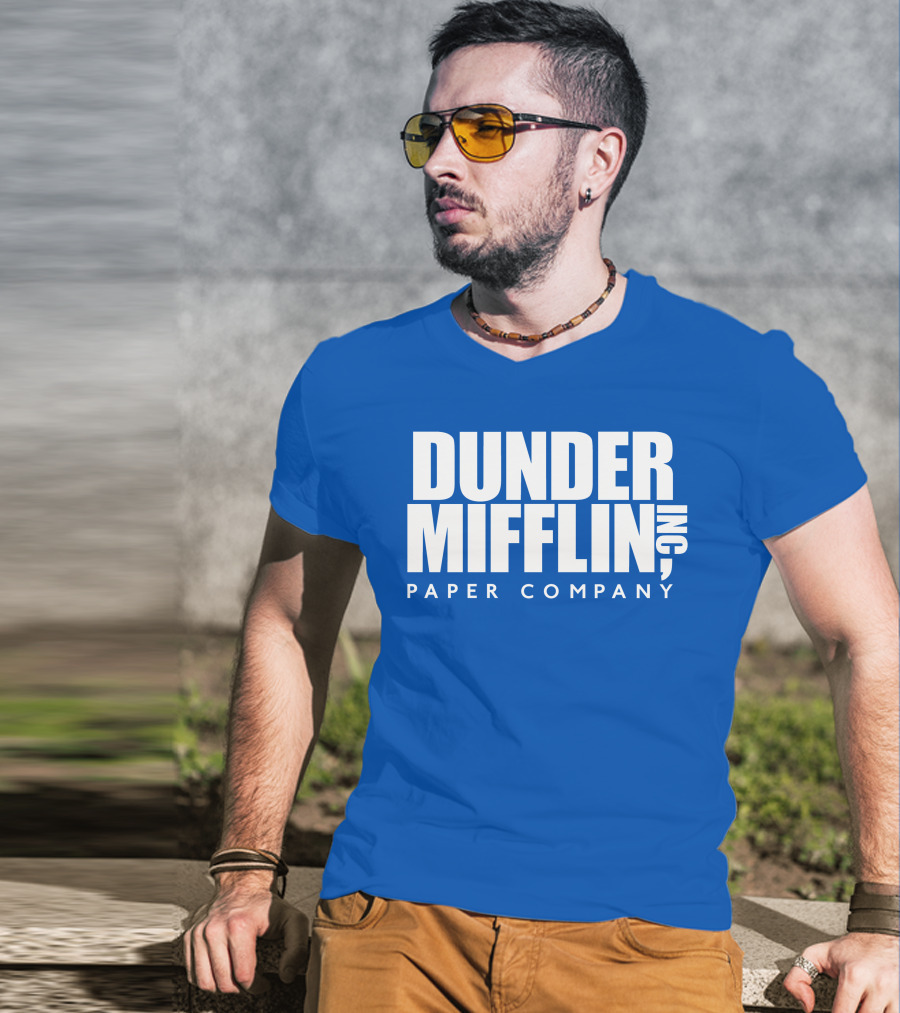Rainnwilson Dunder Mifflin Inc Paper Company T-Shirt