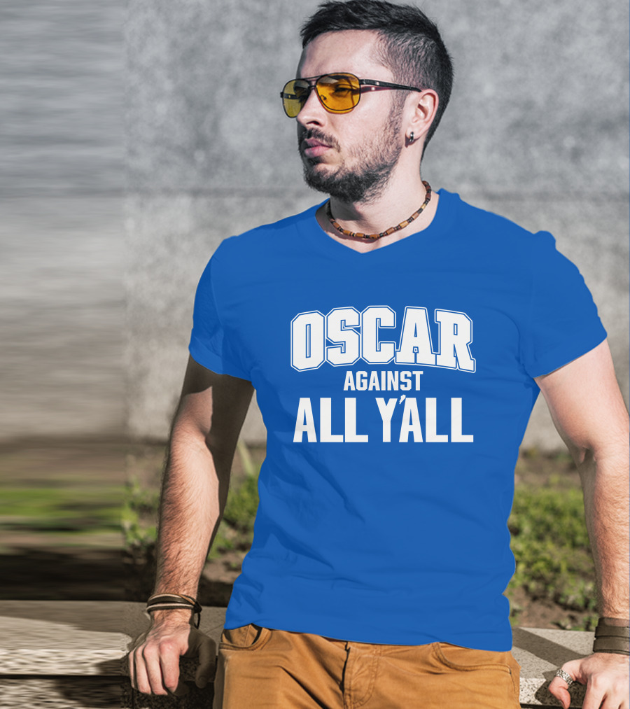 Oscar Tshiebwe Against All Y'all Kentucky Branded Merch T-Shirt