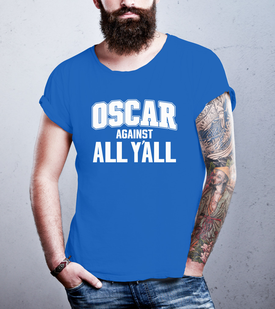 Oscar Tshiebwe Against All Y'all Kentucky Branded Merch T-Shirt