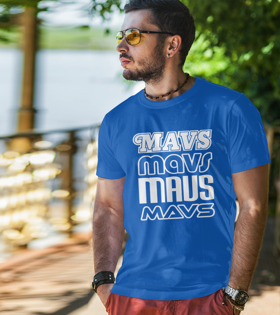 Fan Appreciation Night Mavs Mffl Brad Townsend Mavs Home Game 36 Mavs Typography T-Shirt