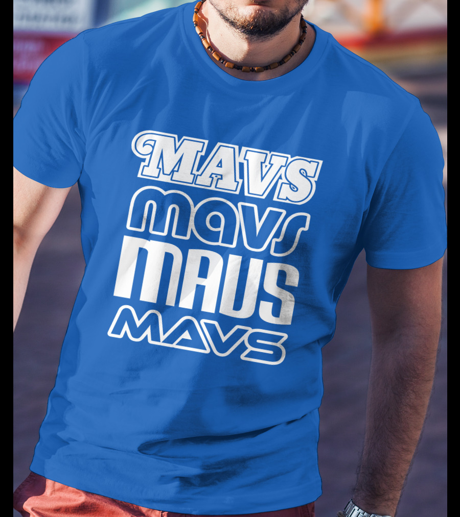 Fan Appreciation Night Mavs Mffl Brad Townsend Mavs Home Game 36 Mavs Typography T-Shirt