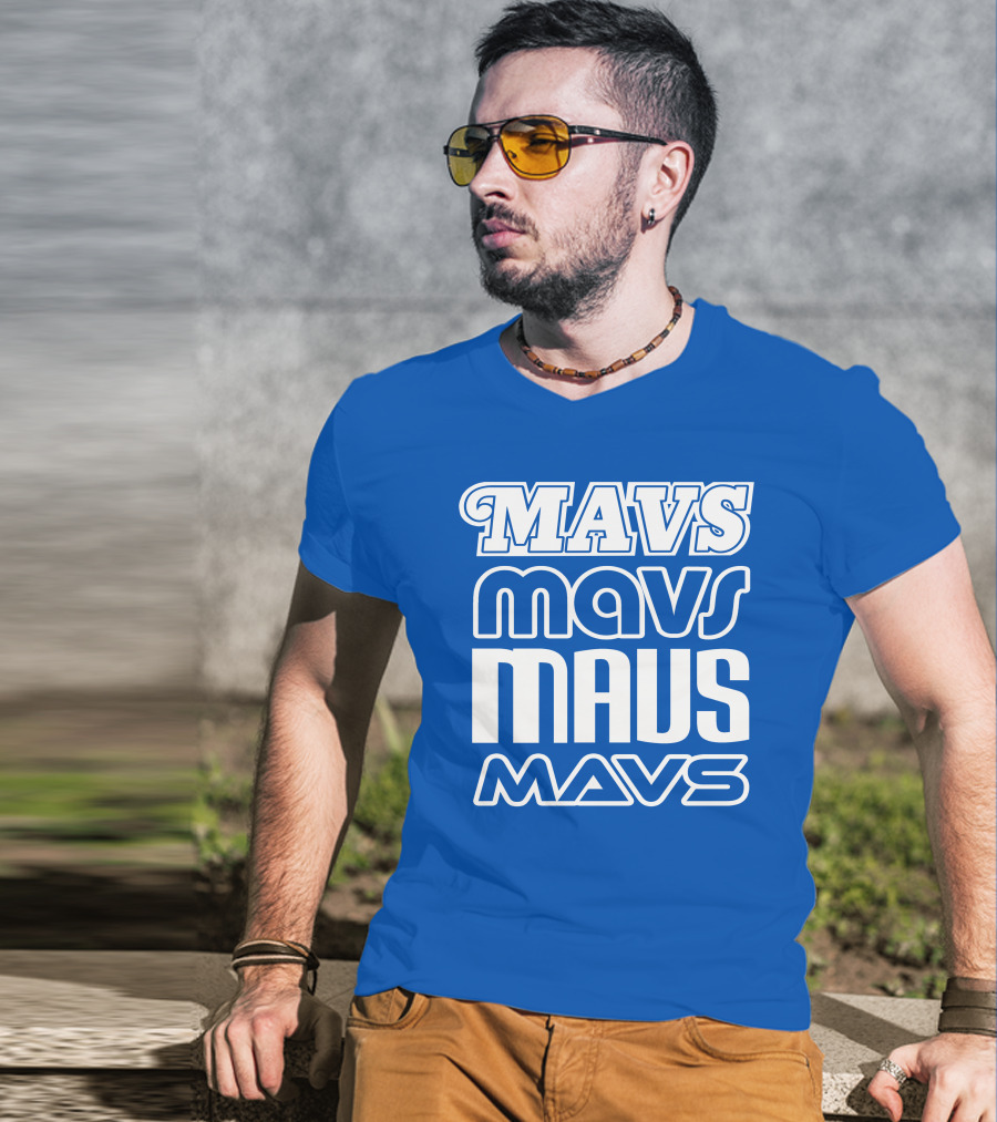 Fan Appreciation Night Mavs Mffl Brad Townsend Mavs Home Game 36 Mavs Typography T-Shirt