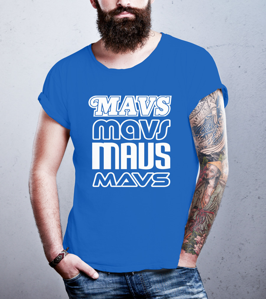 Fan Appreciation Night Mavs Mffl Brad Townsend Mavs Home Game 36 Mavs Typography T-Shirt
