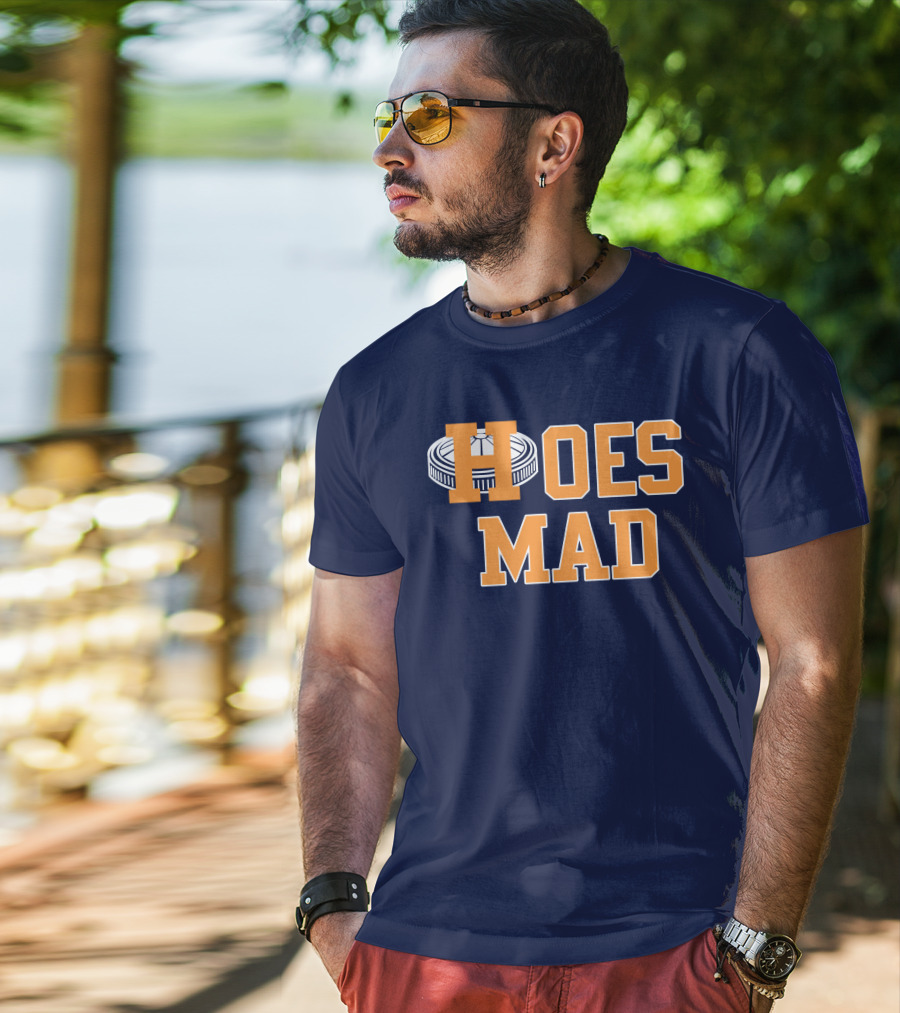 Astrosparade Hoes Mad Houston Stadium T-Shirt
