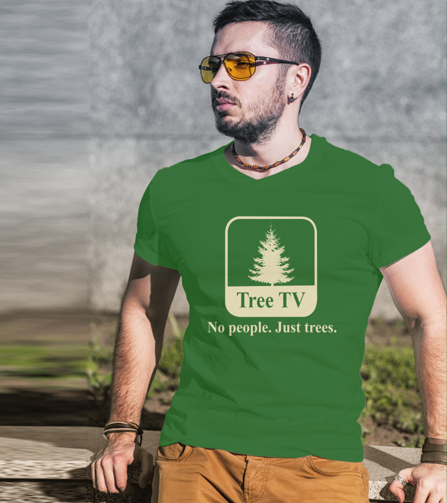 Joe Pera Tree TV No People Just Trees T-Shirt