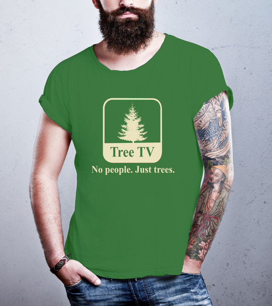 Joe Pera Tree TV No People Just Trees T-Shirt