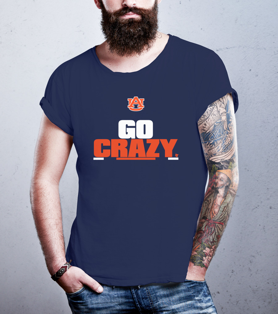 Auburn Football Go Crazy T-Shirt