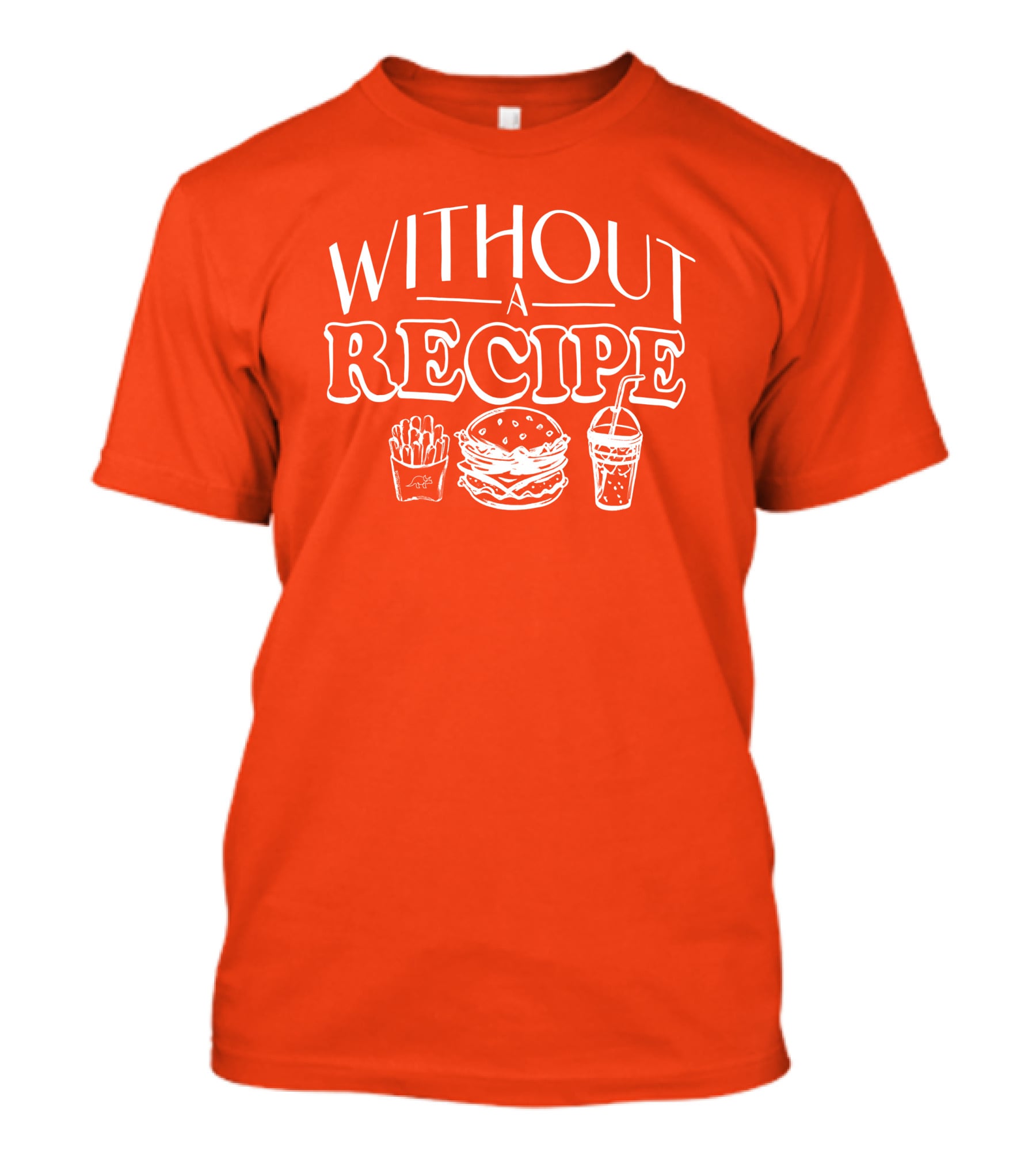 The Try Guys Merch Without Recipe Fast Food Icons T-Shirt