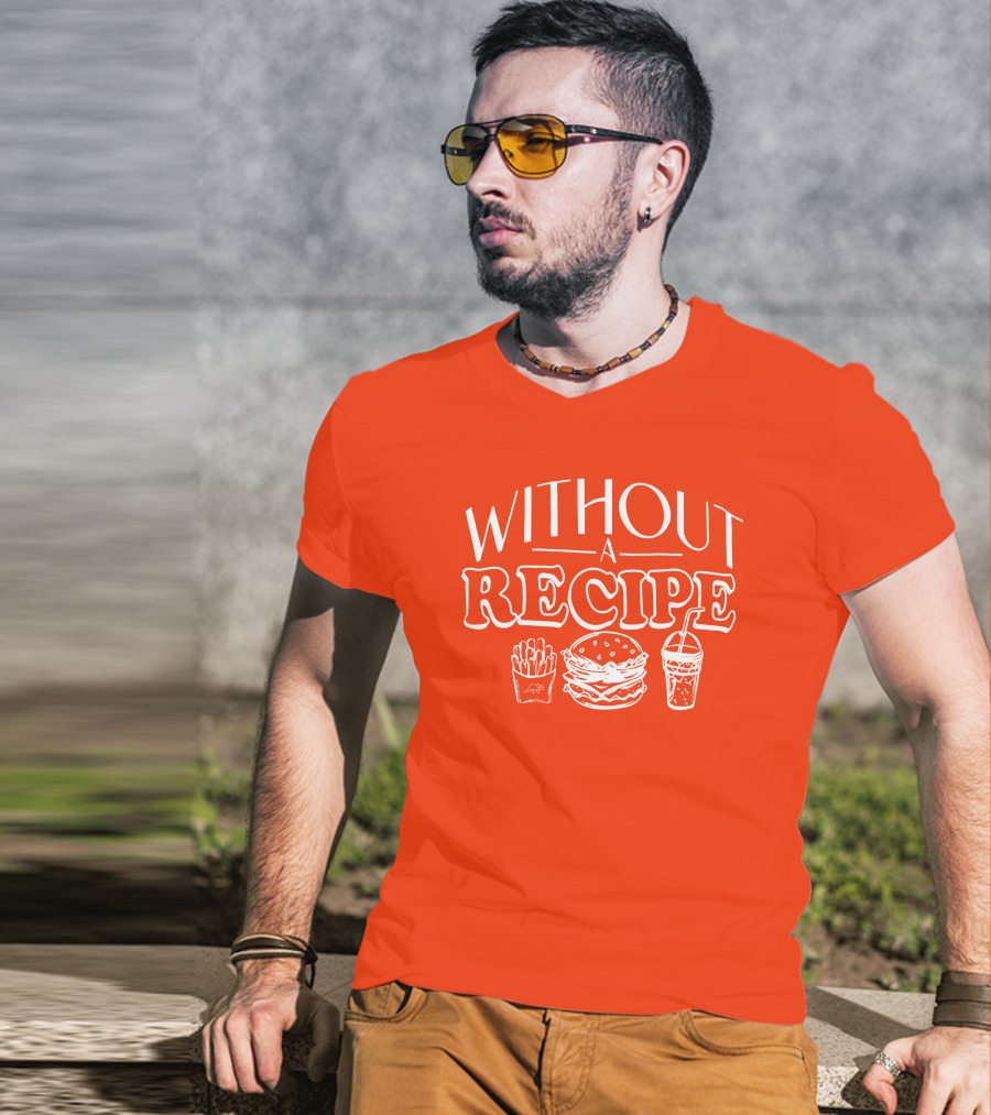 The Try Guys Merch Without Recipe Fast Food Icons T-Shirt
