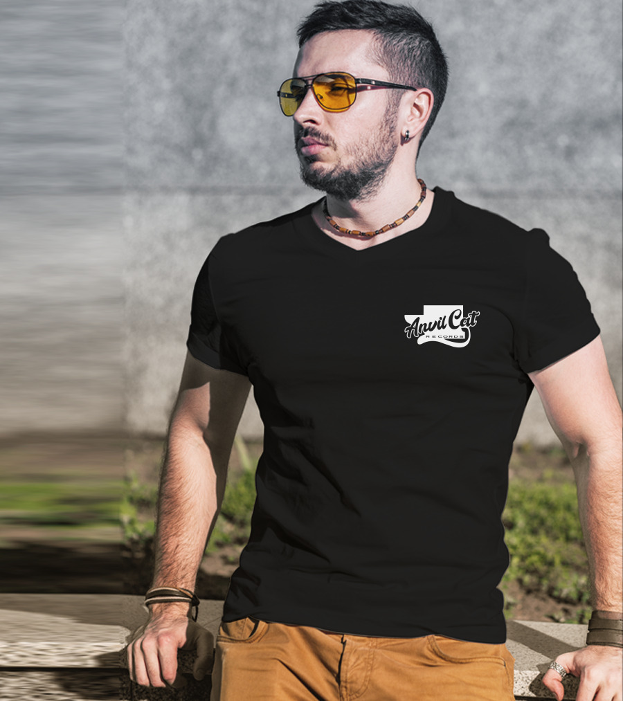 Lovejoyonline Lovejoy Anvil Cat Records T-Shirt