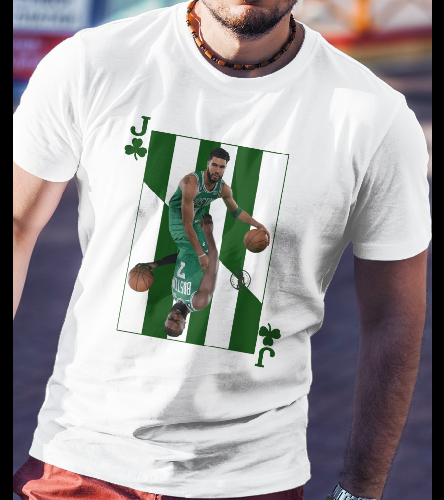 Pepito Brogdon Jays Brown Bleed Green Celtics Playing Card T-Shirt