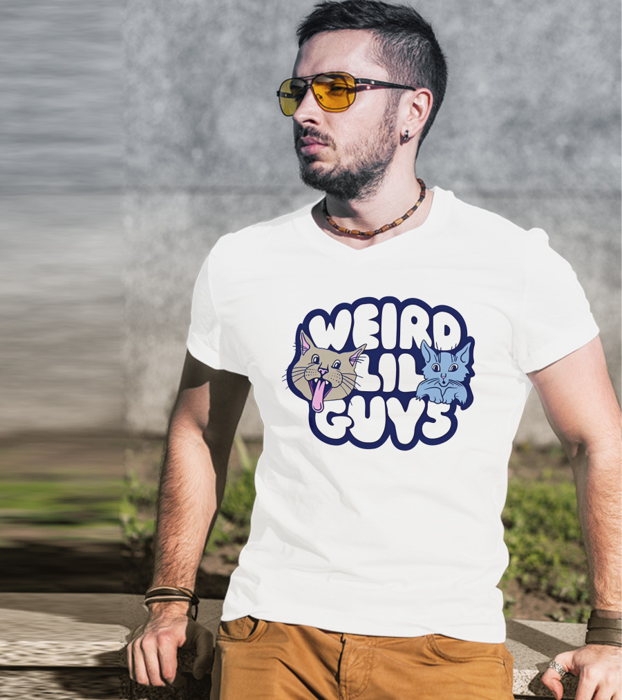 Cats Being Weird Lil Guys Weird Little Guys T-Shirt