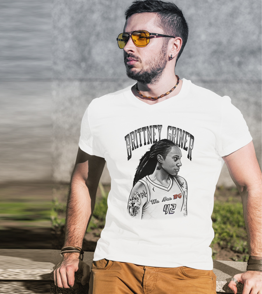 Brittney Griner We Are BG 42 T-Shirt
