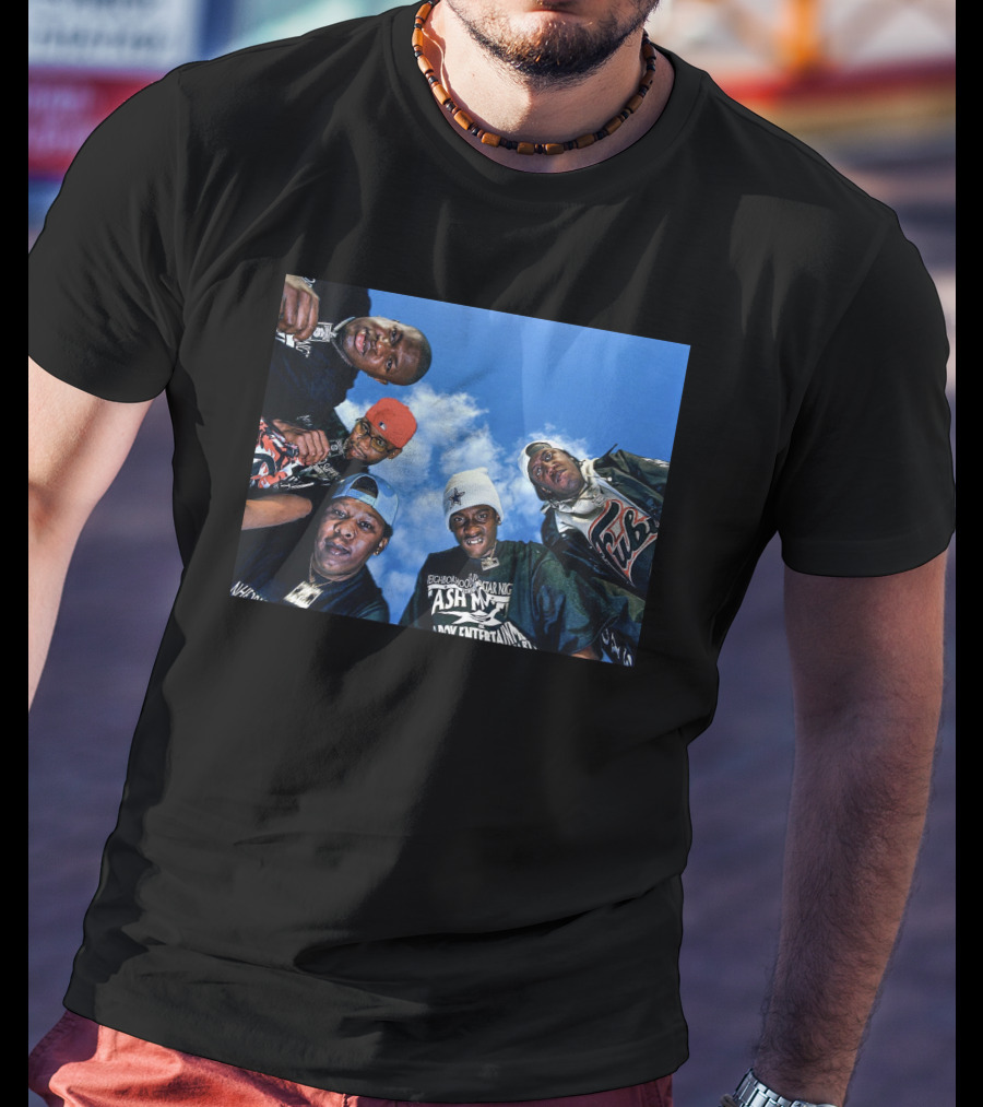 Rare Auxgod Cash Money Millionaires 1999 Iconic Group Photo T-Shirt