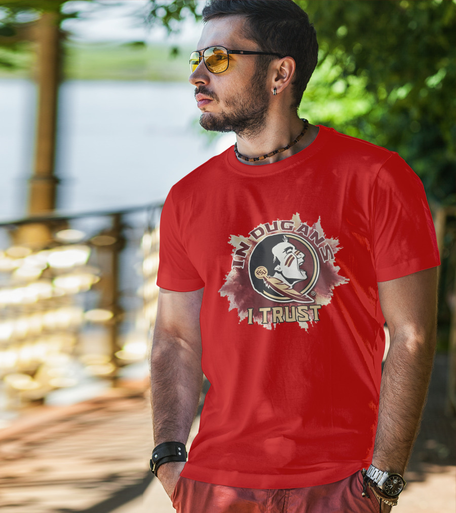 In Dugans I Trust Seminoles Logo Football Fandom T-Shirt