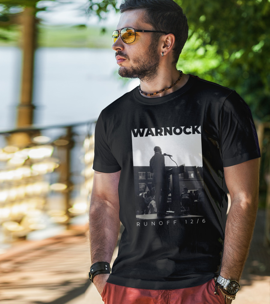 Warnock Runoff 12/6 Raphael Warnock Campaign Speech T-Shirt