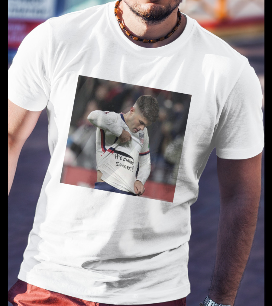 Usa Soccer It's Called Soccer Christian Pulisic Soccer T-Shirt