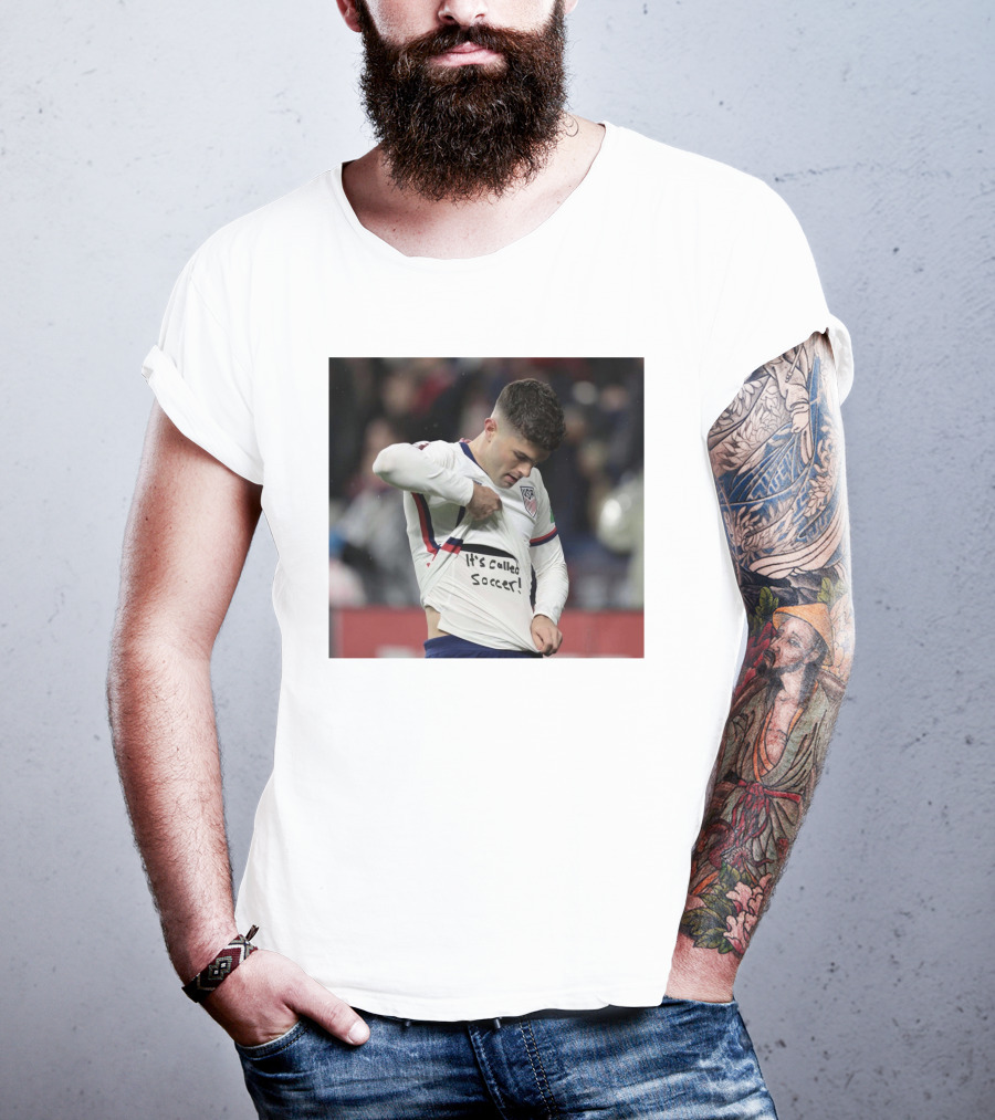 Usa Soccer It's Called Soccer Christian Pulisic Soccer T-Shirt