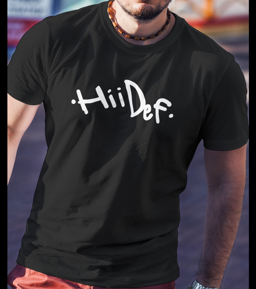 Hiidef3000 HiiDef Bold Handwritten T-Shirt