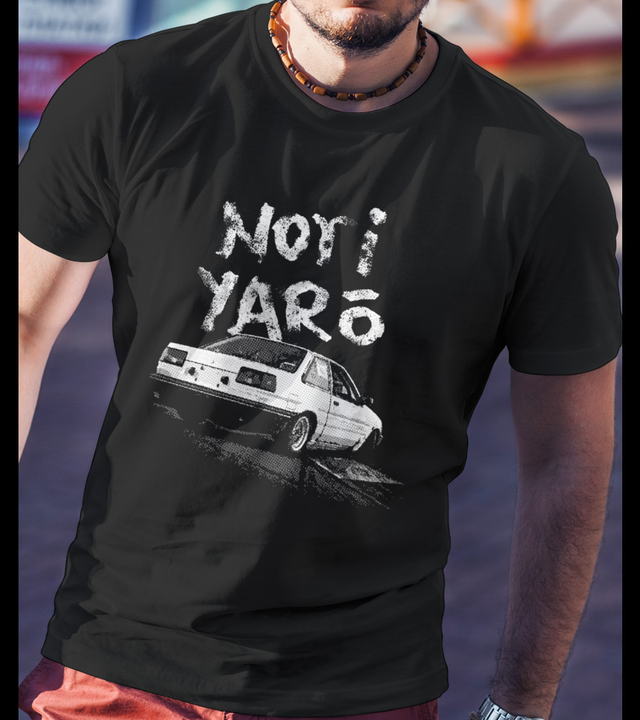 Noriyaro Deathclique Merch AE86 Car T-Shirt