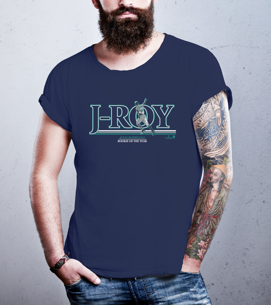 J-Roy Julio Rodriguez Rookie Of The Year MLBPA T-Shirt