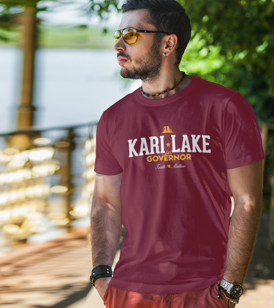 Matthew C Martinez Kari Lake For Governor Truth Matters T-Shirt