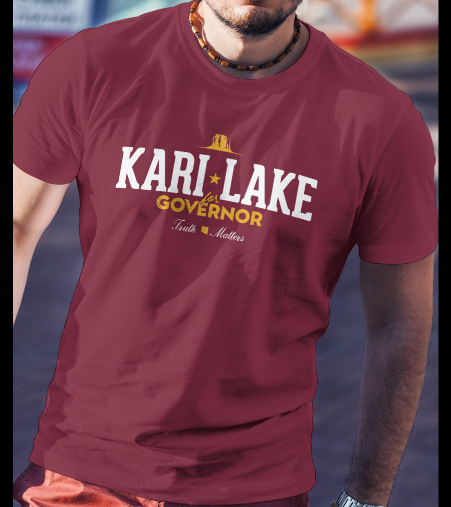 Matthew C Martinez Kari Lake For Governor Truth Matters T-Shirt