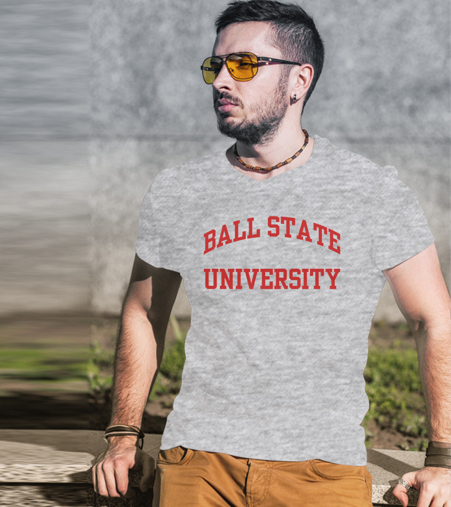 David Letterman Ball State University Alumni Recognition T-Shirt