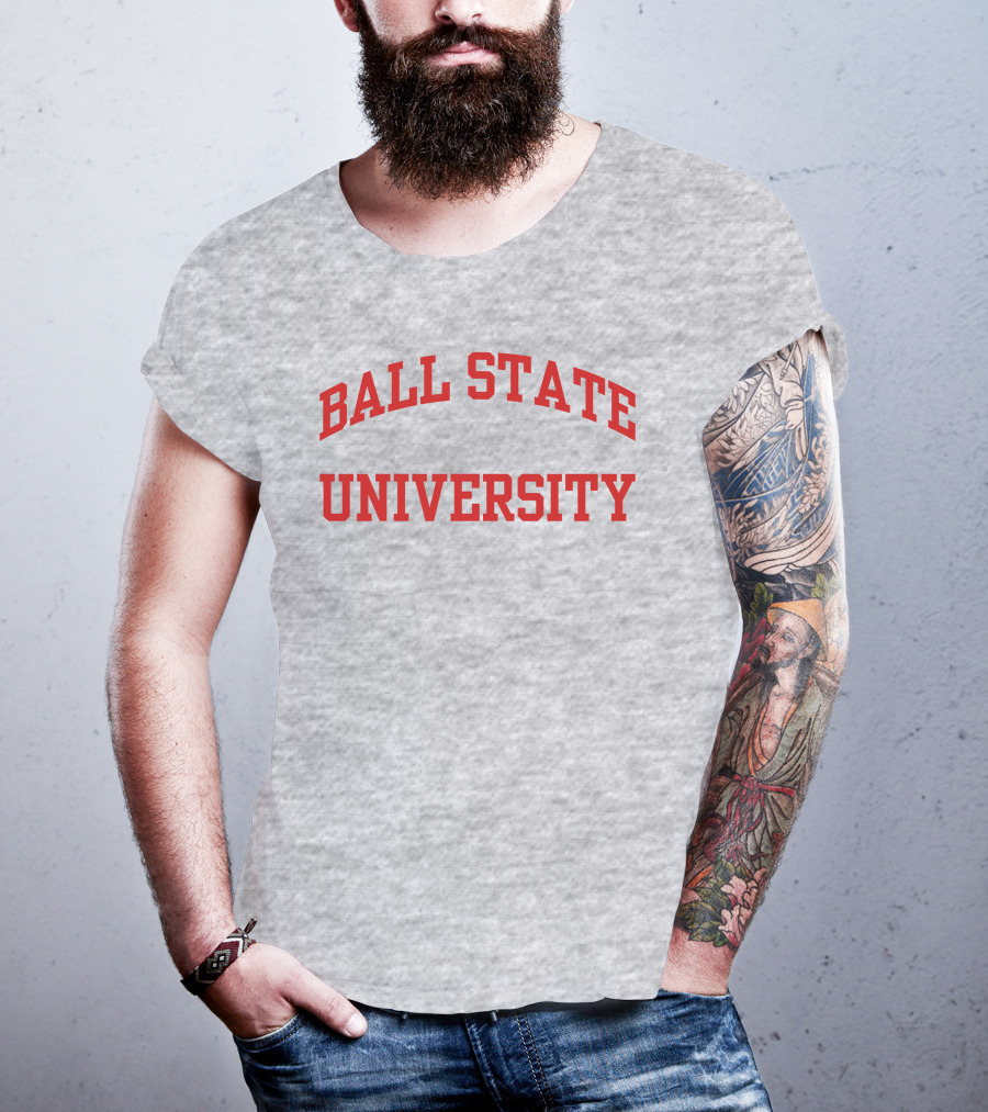 David Letterman Ball State University Alumni Recognition T-Shirt