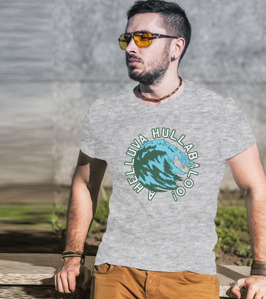 Homefield Tulane A Helluva Hullabaloo Wave T-Shirt