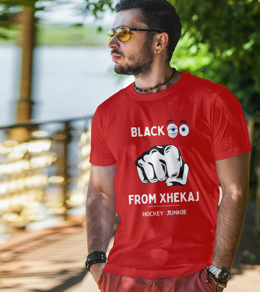 Black Eye From Xhekaj Hockey Junkie T-Shirt