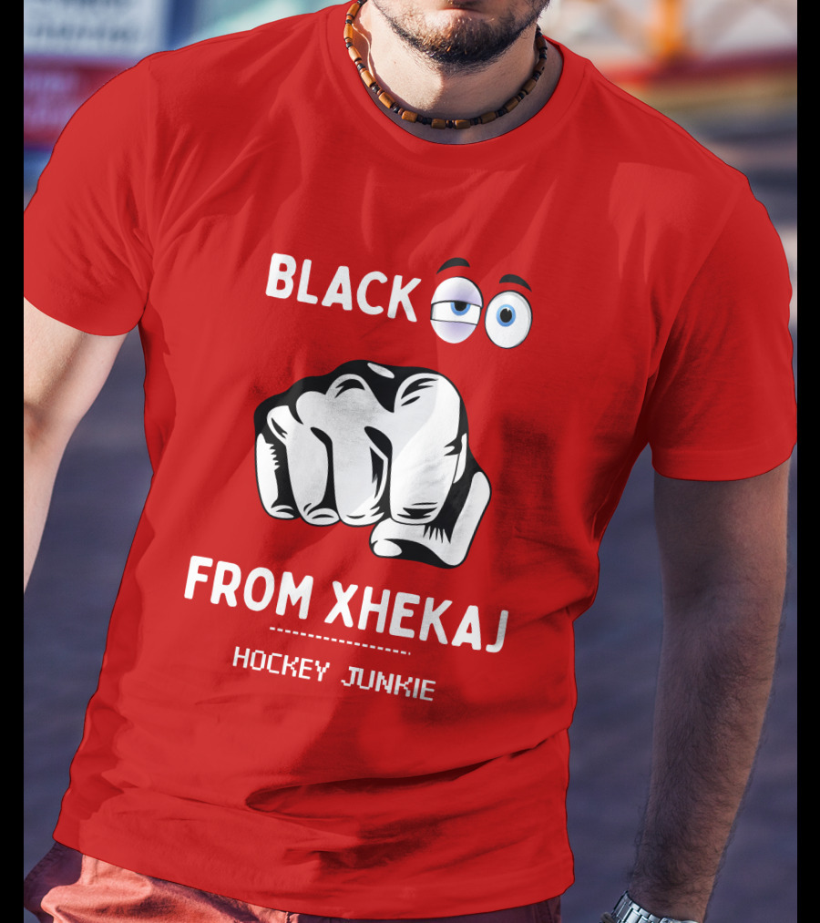 Black Eye From Xhekaj Hockey Junkie T-Shirt