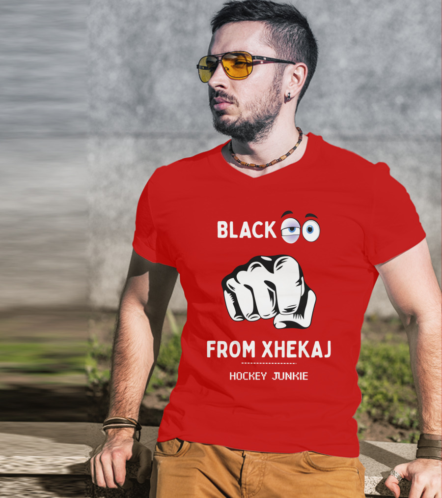 Black Eye From Xhekaj Hockey Junkie T-Shirt