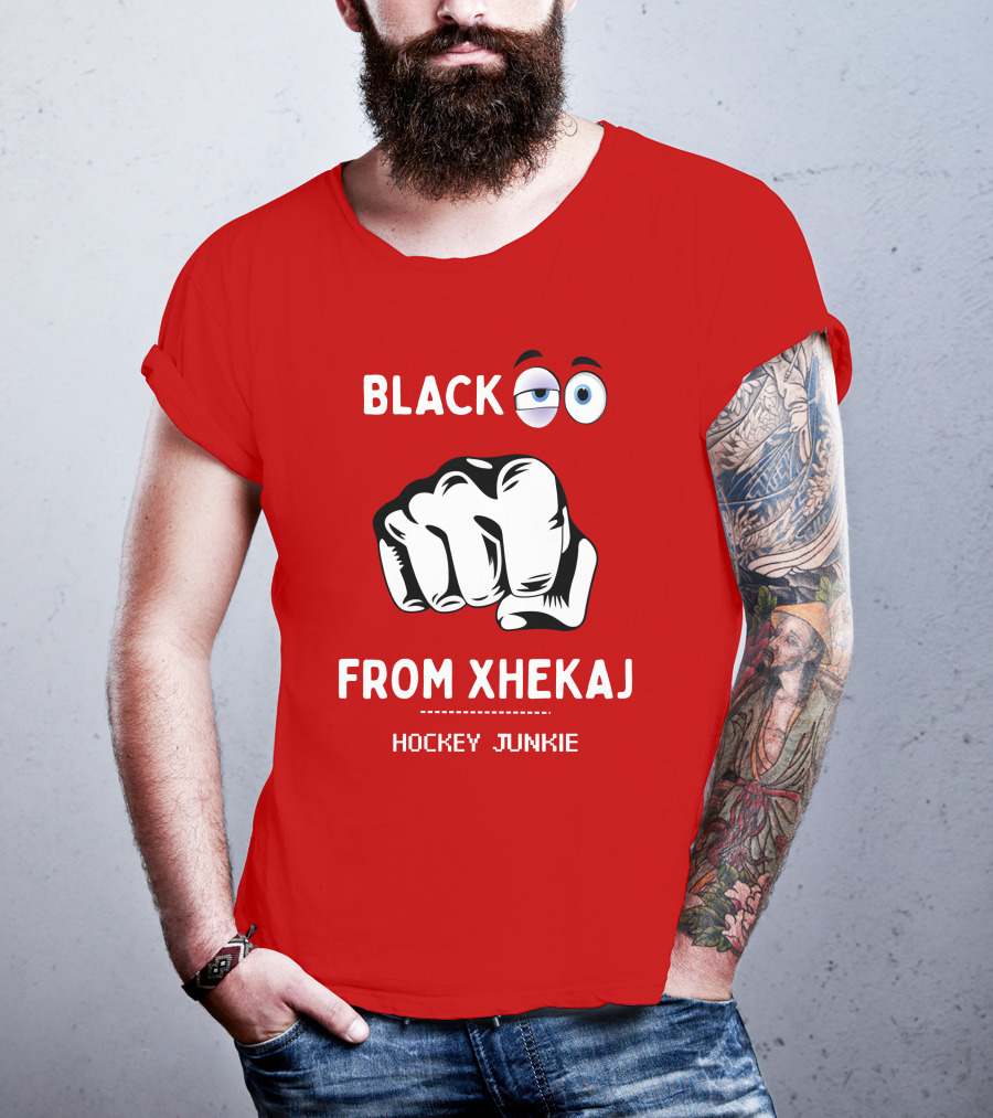 Black Eye From Xhekaj Hockey Junkie T-Shirt