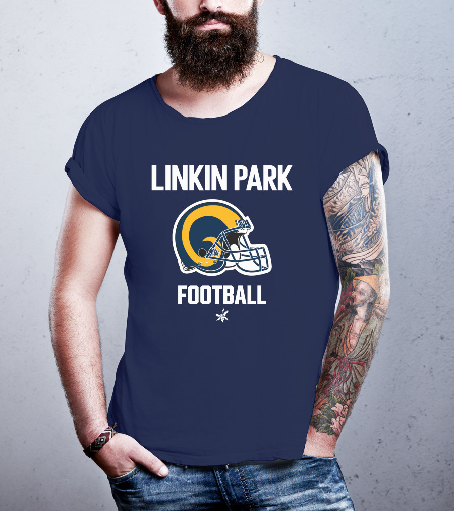 Linkin Park Football Helmet T-Shirt