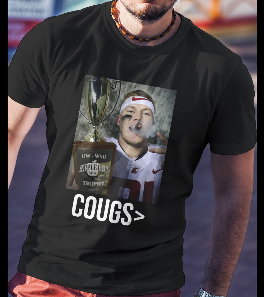COUGS Apple Cup Trophy Victory WSU T-Shirt