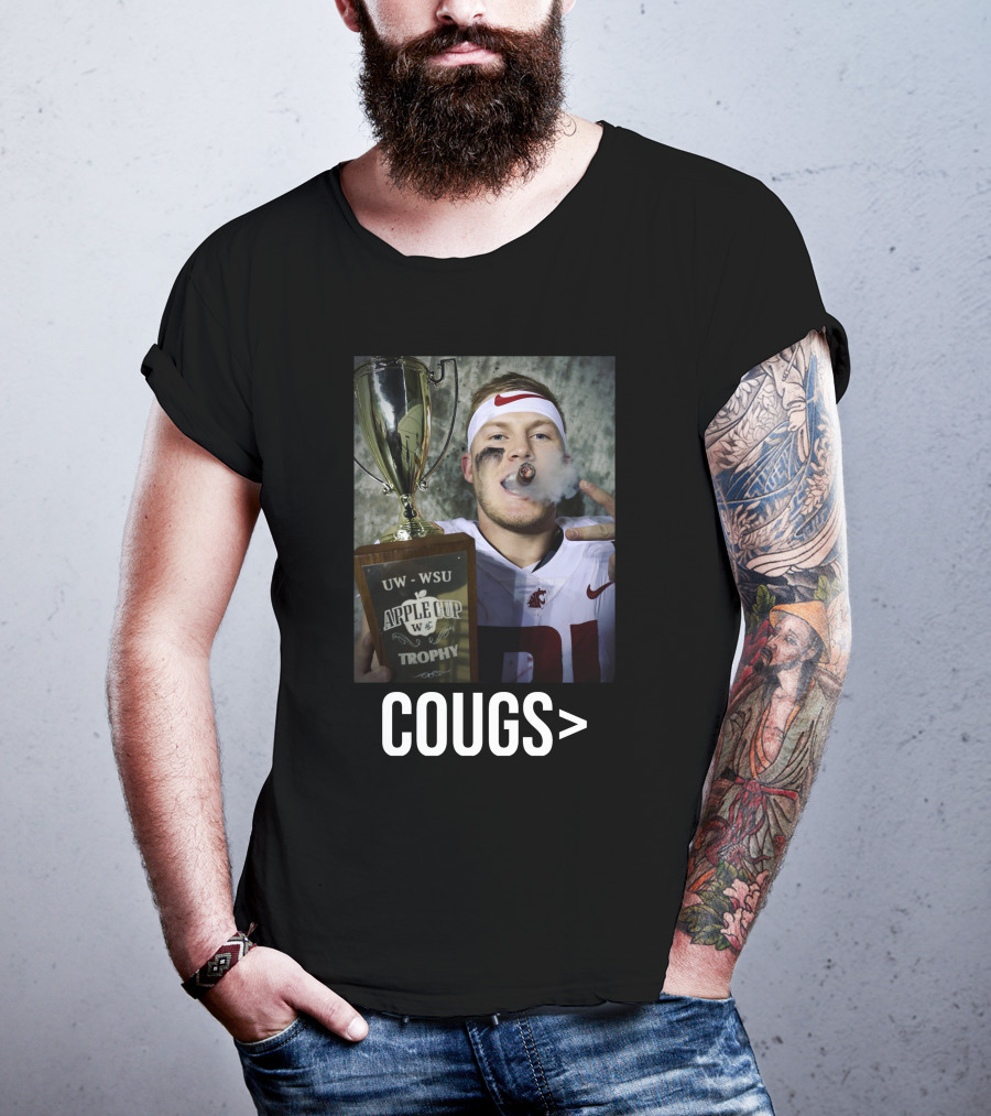 COUGS Apple Cup Trophy Victory WSU T-Shirt