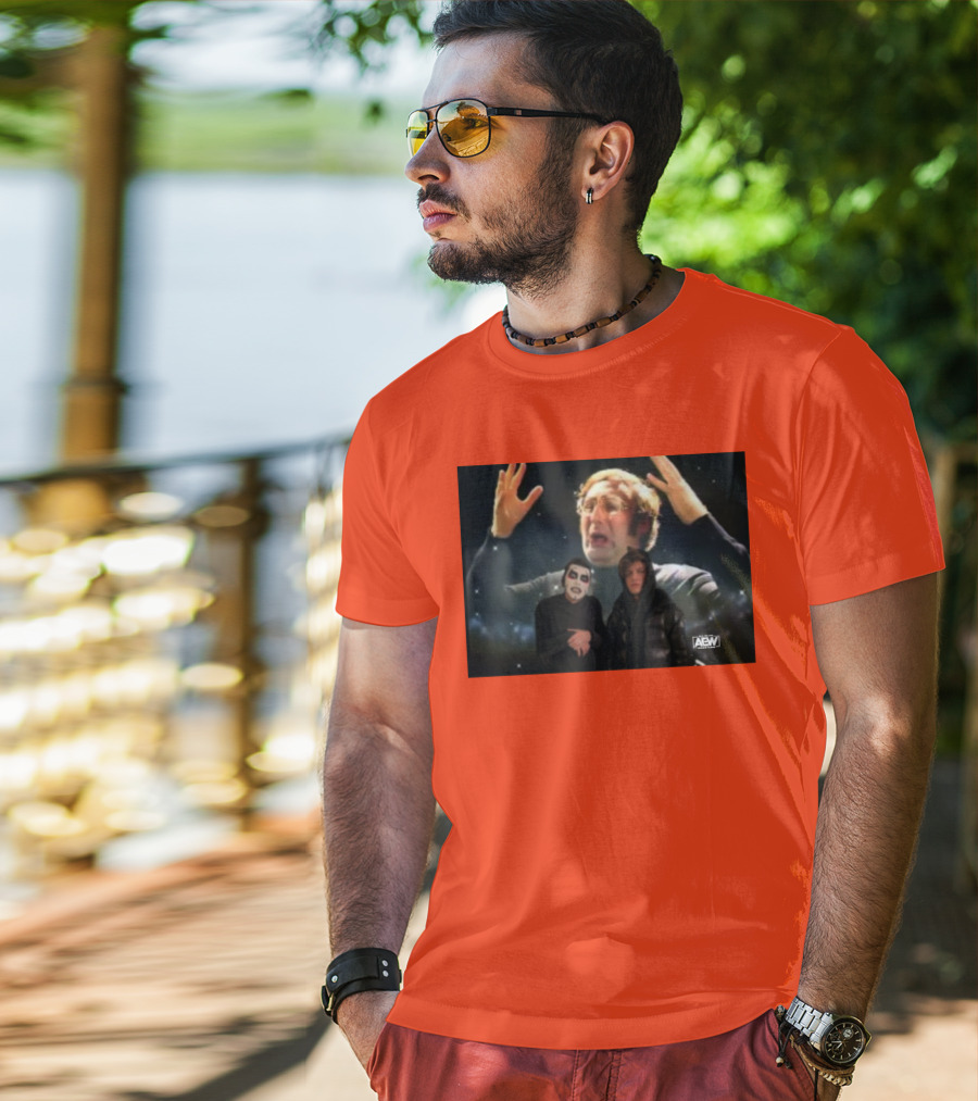 AEW Danhausen Hook Mind Blown Reaction Meme T-Shirt