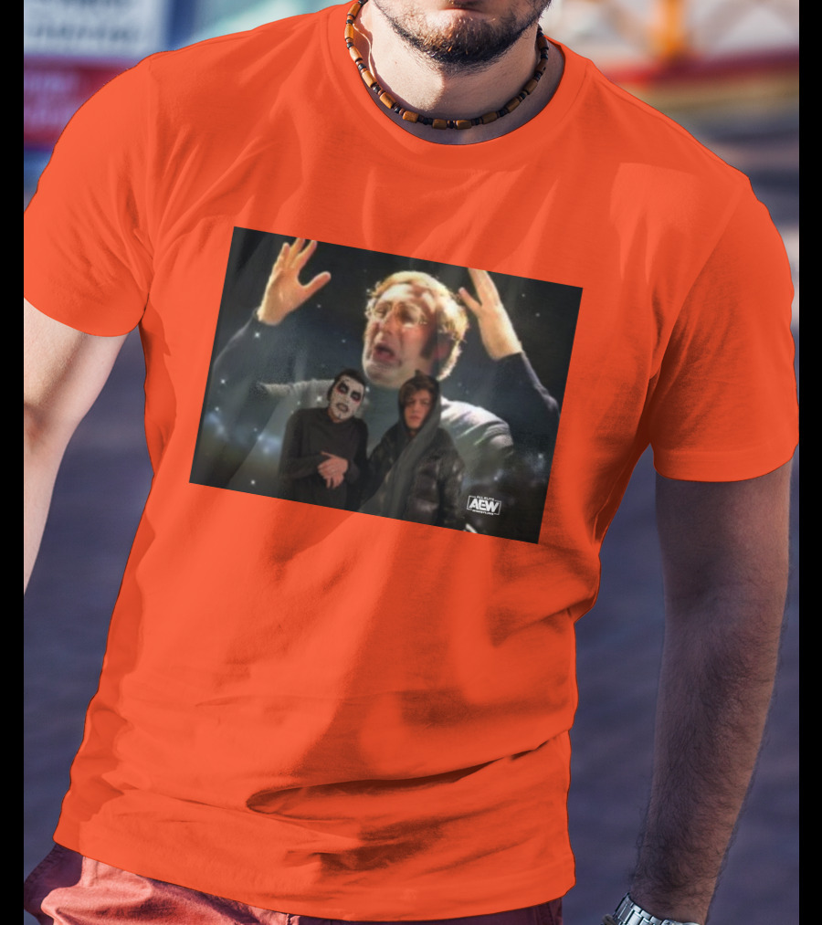 AEW Danhausen Hook Mind Blown Reaction Meme T-Shirt