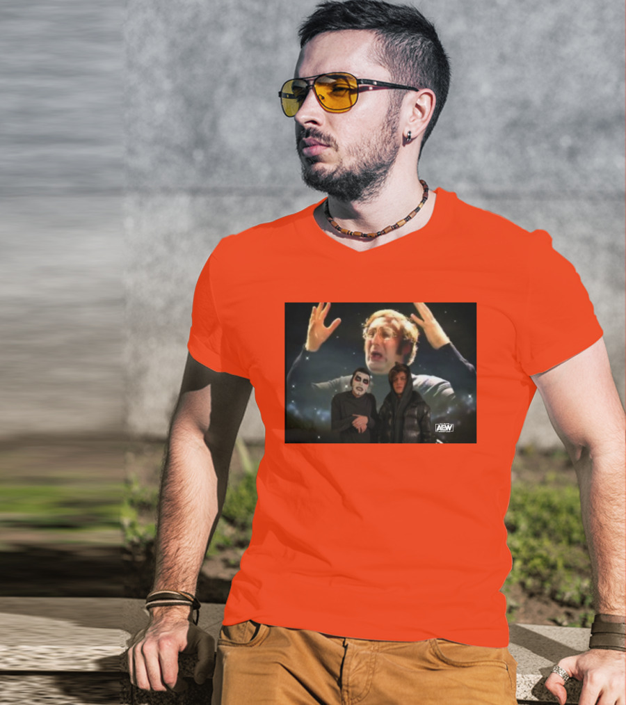 AEW Danhausen Hook Mind Blown Reaction Meme T-Shirt
