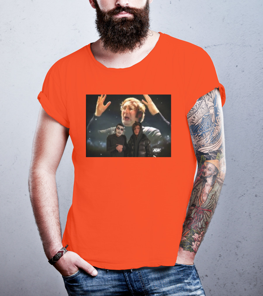 AEW Danhausen Hook Mind Blown Reaction Meme T-Shirt