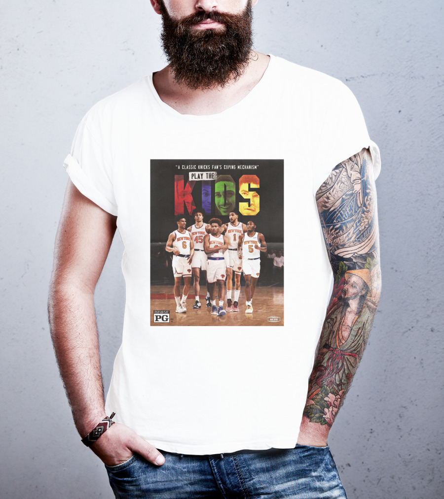 A Classic Knicks Fan Coping Mechanism Play The Kids T-Shirt