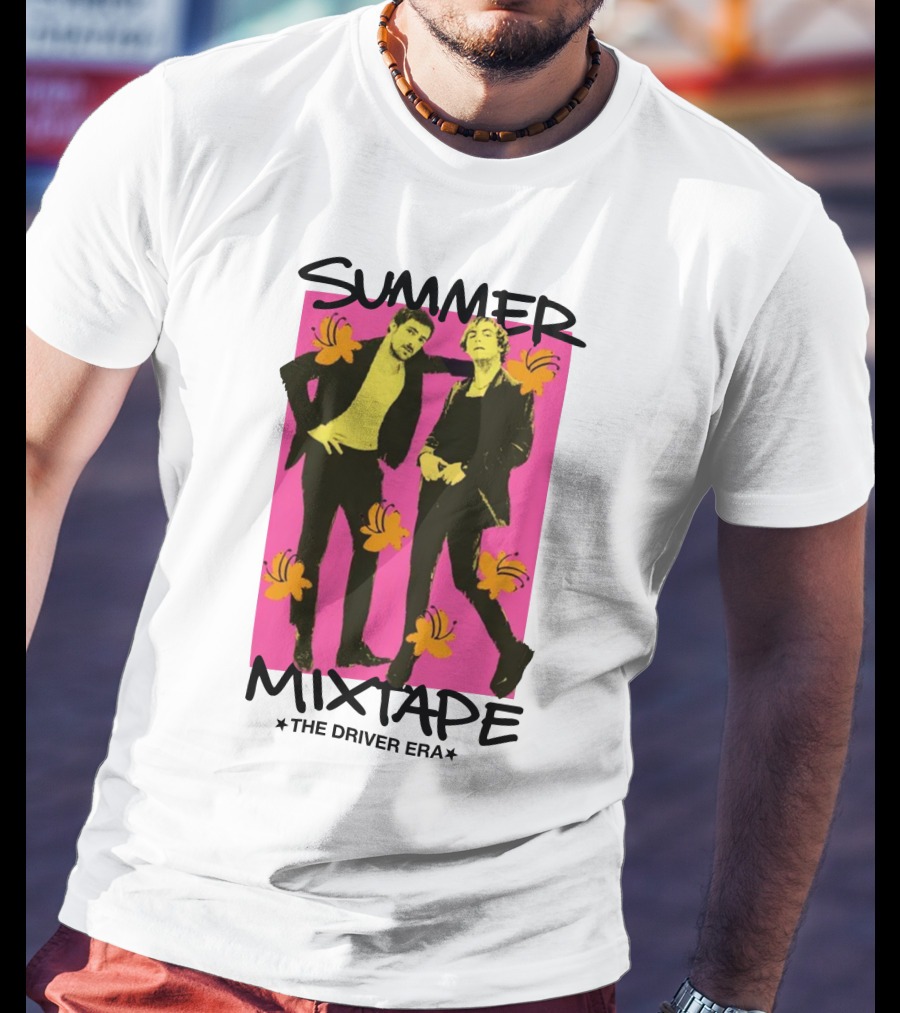 Summer Mixtape The Driver Era Neon Duo With Flowers T-Shirt