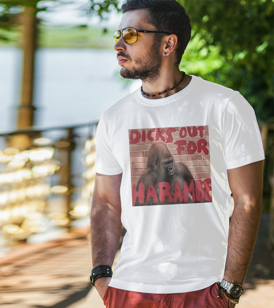 Dicks Out For Harambe T-Shirt
